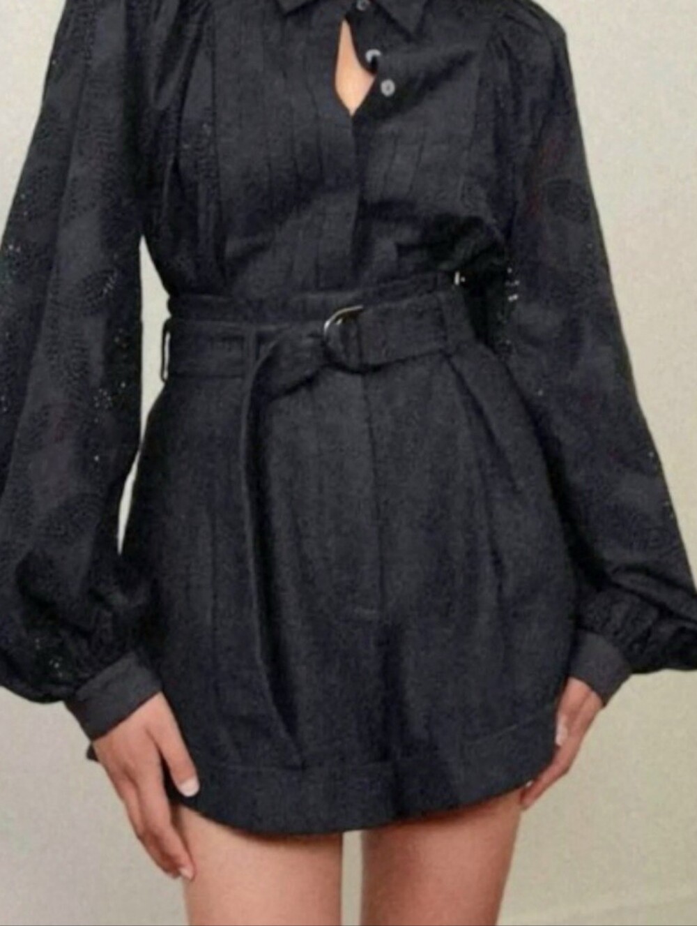 Acler NWT Tennesee Belted Knit  Shorts